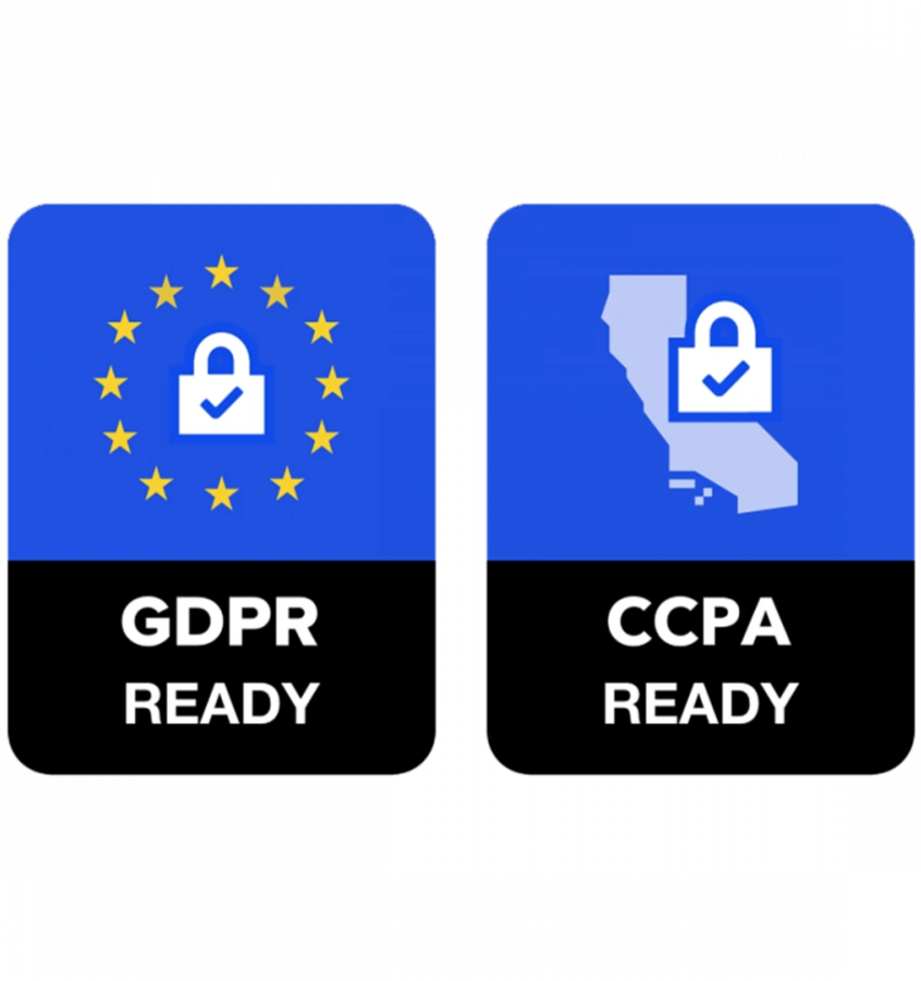 A badge showing this page is GDPR and CCPA Ready