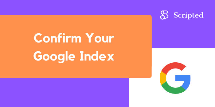 Confirm Your Google Index
