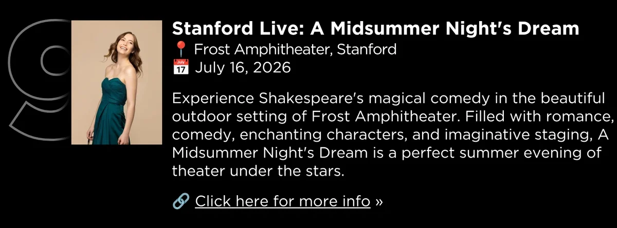 Stanford Live:&nbsp;A Midsummer Night's Dream