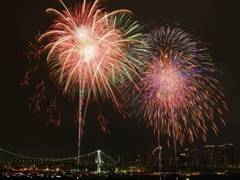 日本花火大會 東京灣