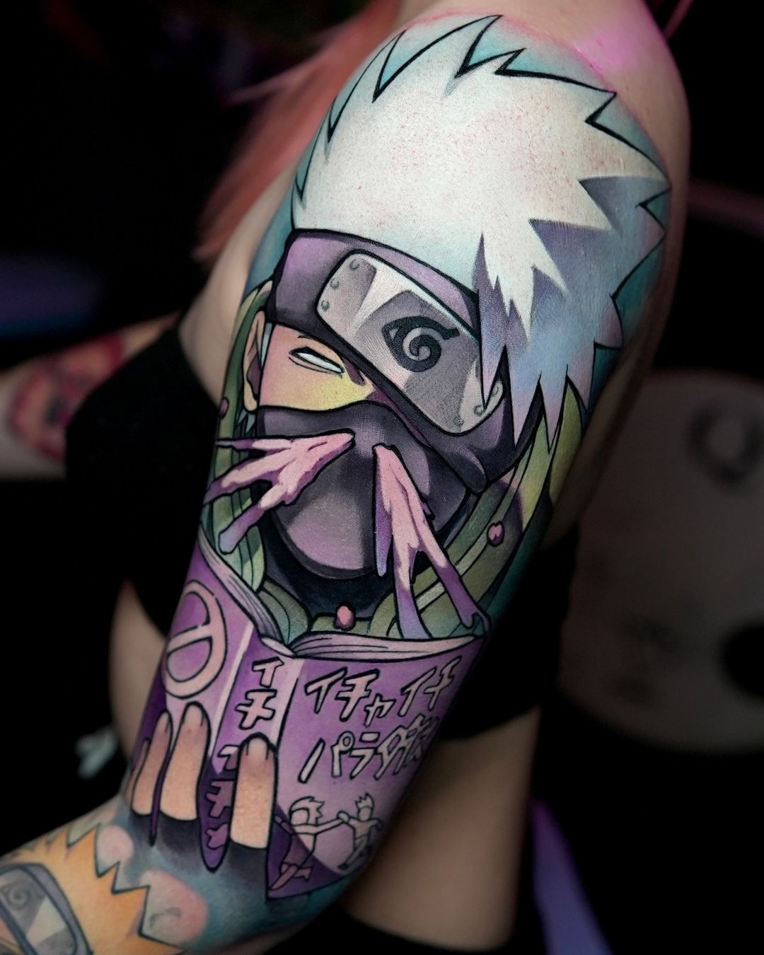 naruto tattoo by michael randazzo