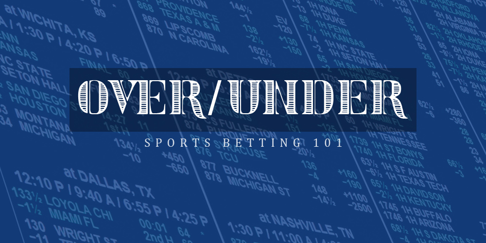 What is the over under in betting