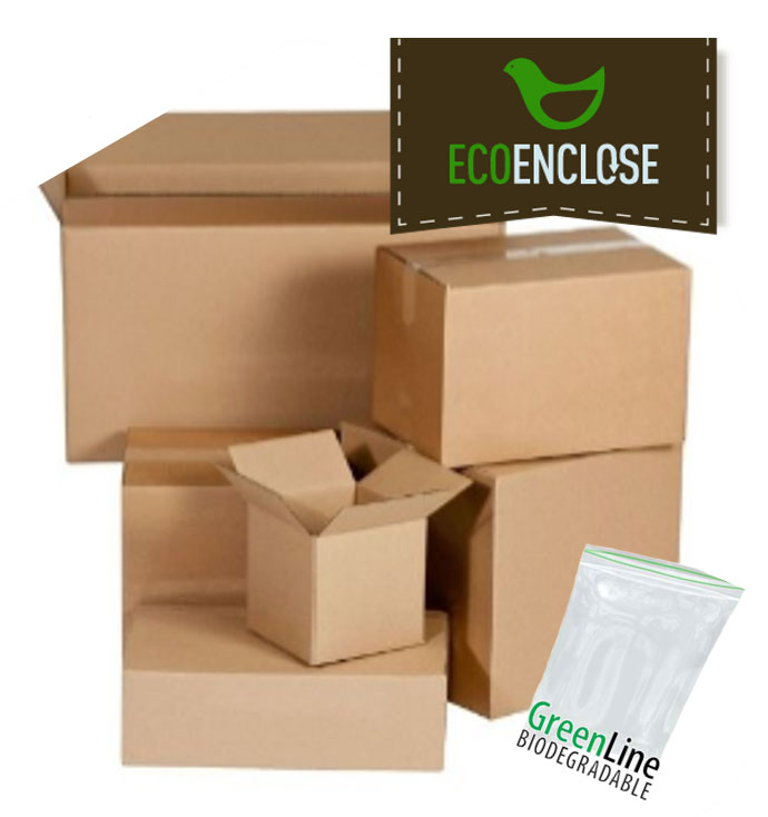 Packaging - Eco Enclose and Green Line Biodegradable bags