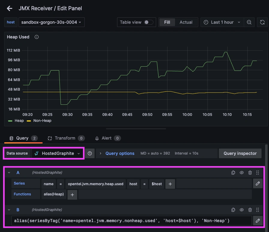 How to Monitor JVM with OpenTelemetry and MetricFire - 2