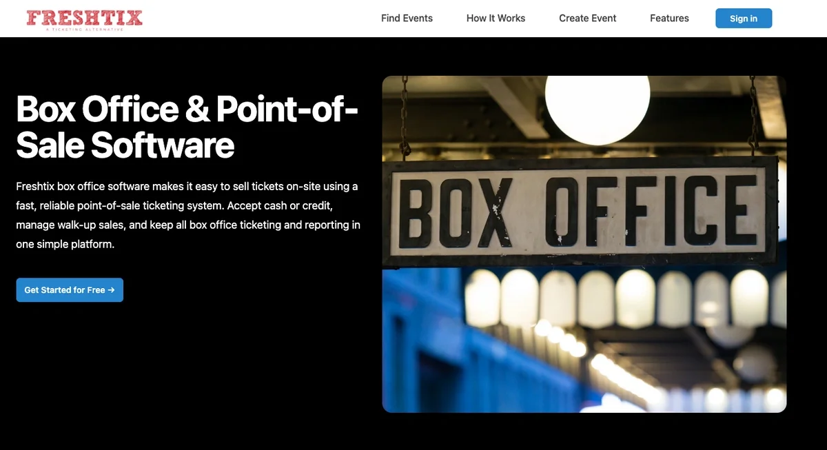 10 Best Box Office Ticketing Systems | FreshTix