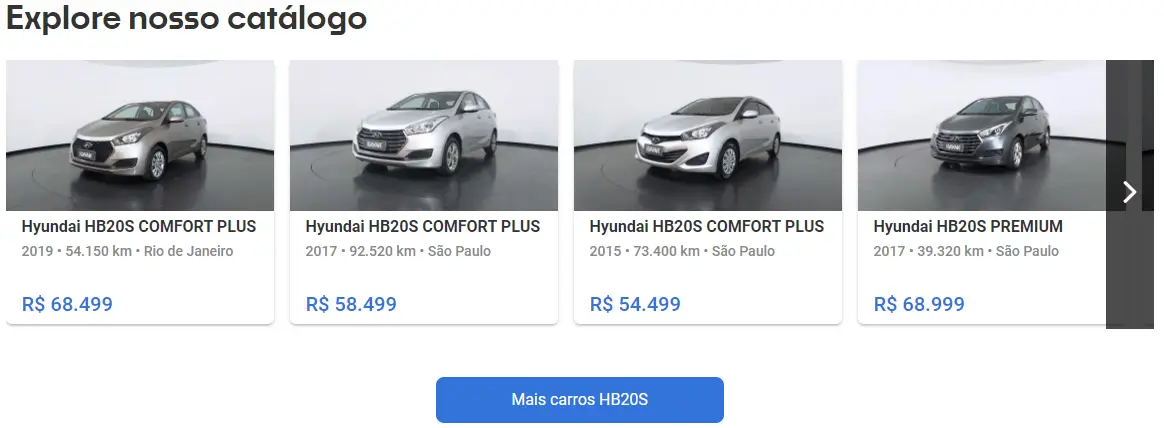 Comprar Hyundai HB20S usado