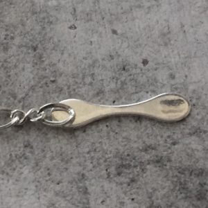 Sterling silver solder end tab