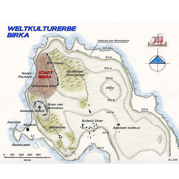 The high-ranking female Viking Shield-Maiden found in Birka