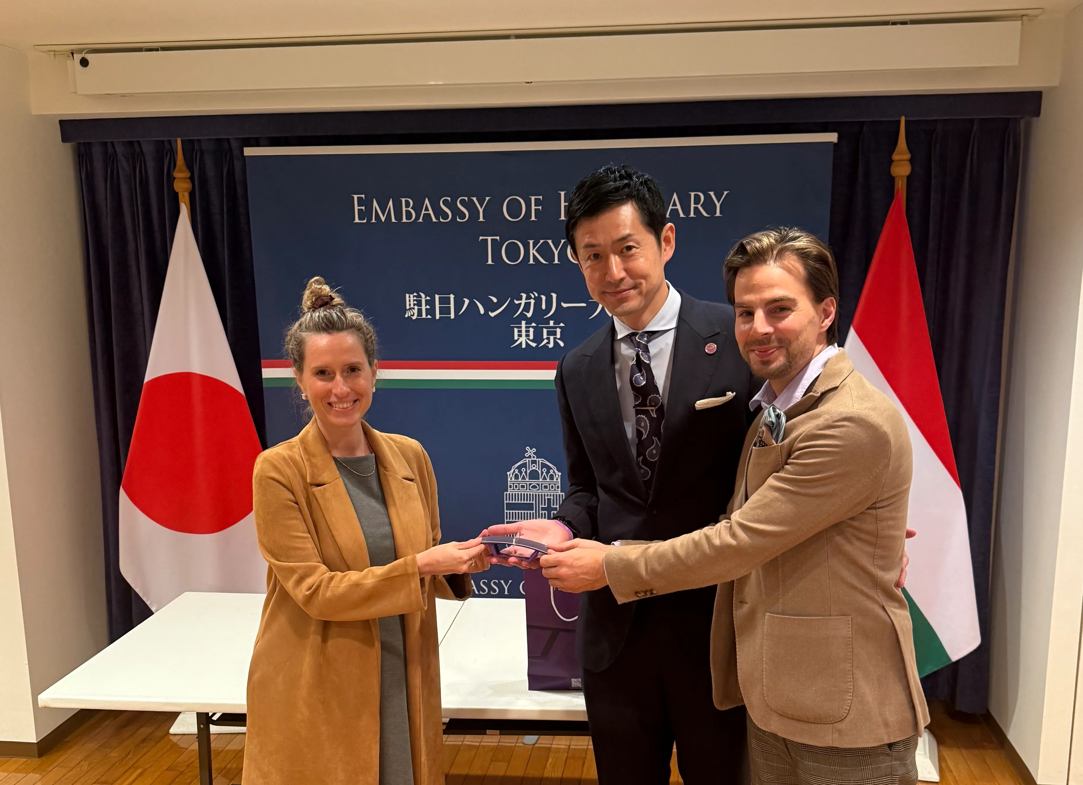Successful introduction at the Embassy of Hungary in Japan