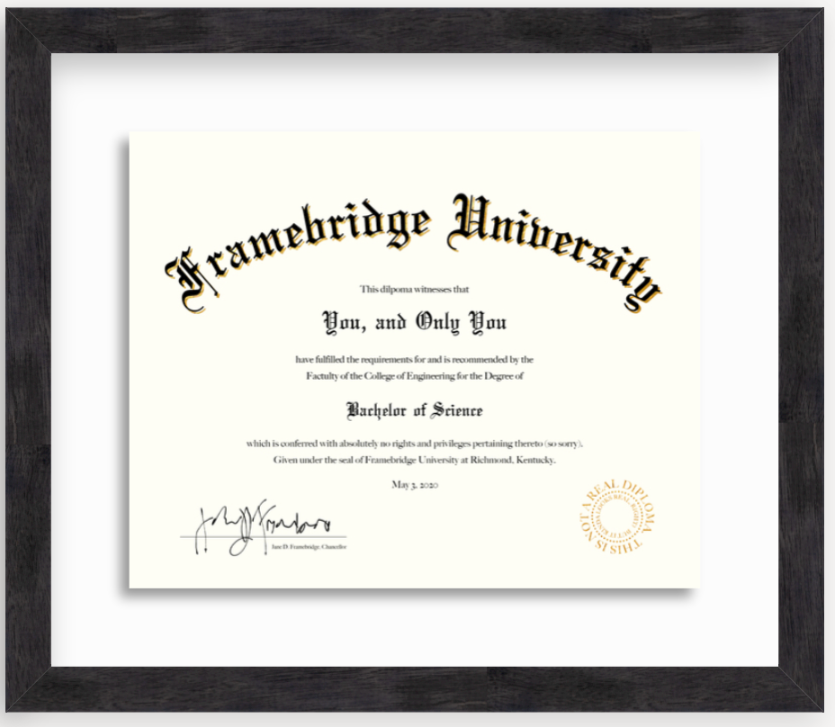 how-to-frame-your-diploma-framebridge