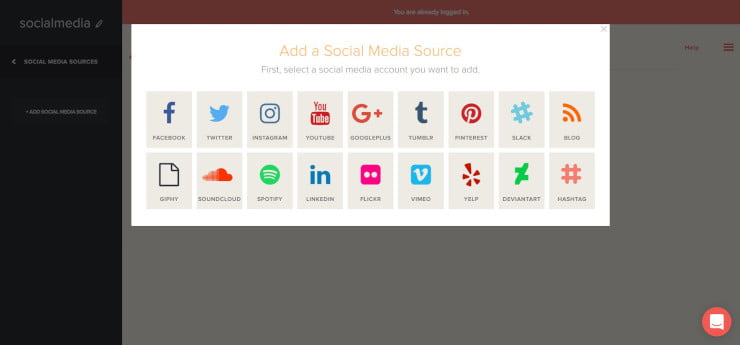 What is a social media aggregator dashboard