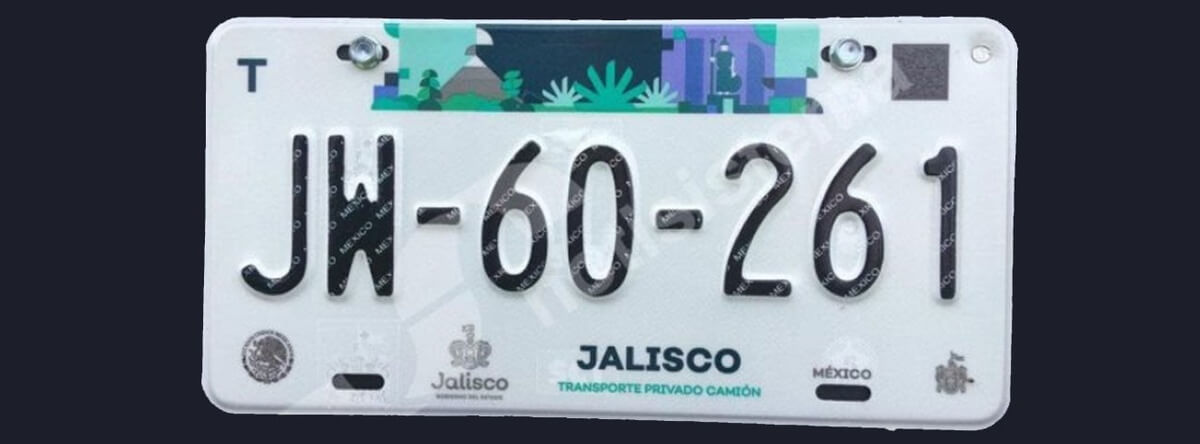 Cambio de placas en Jalisco