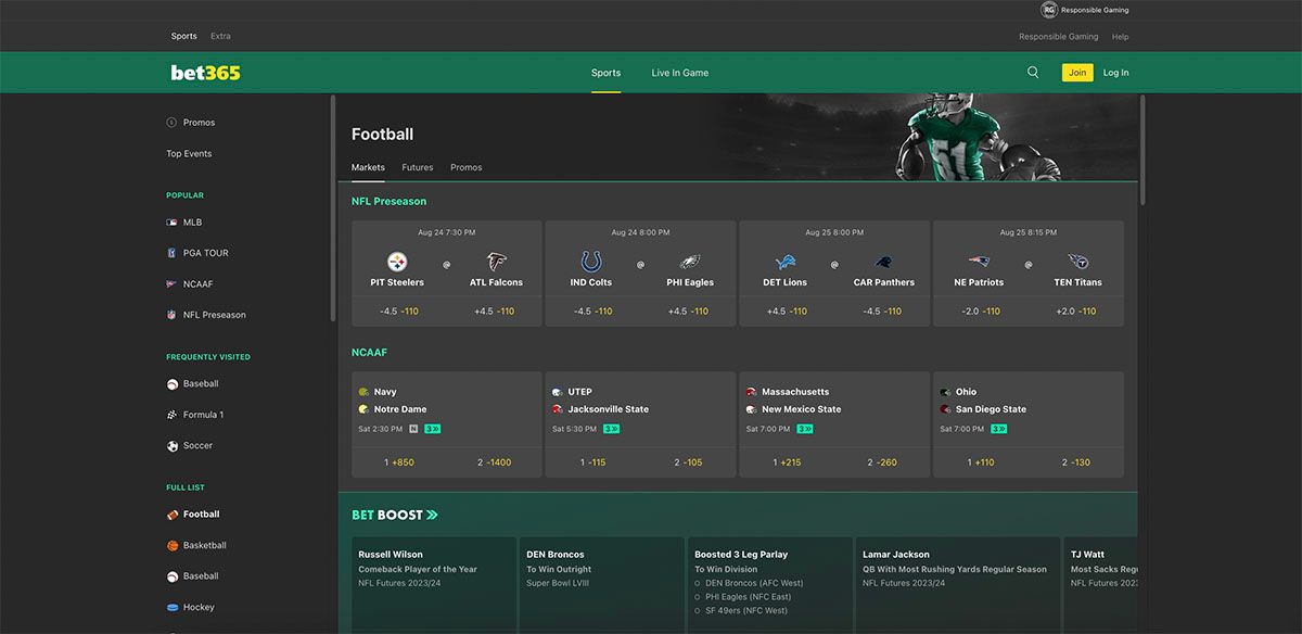 bet365 desktop