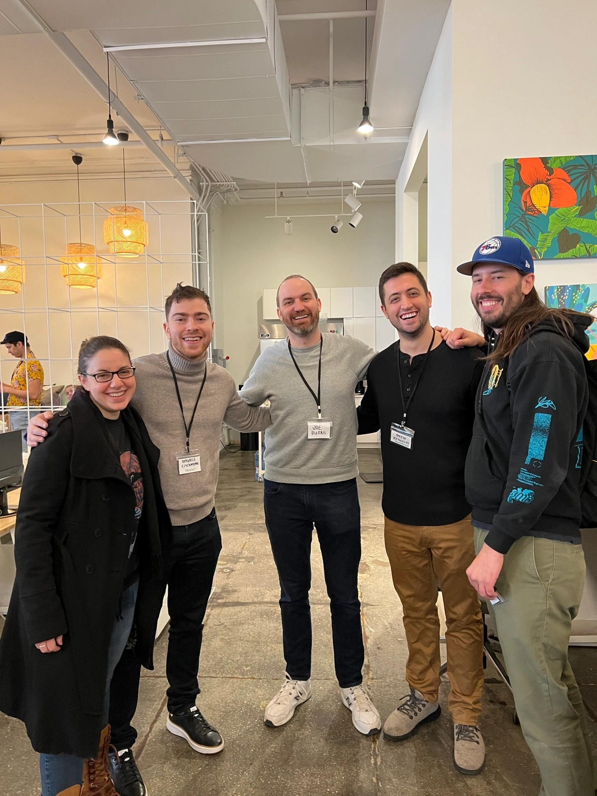TeePublic employees smiling