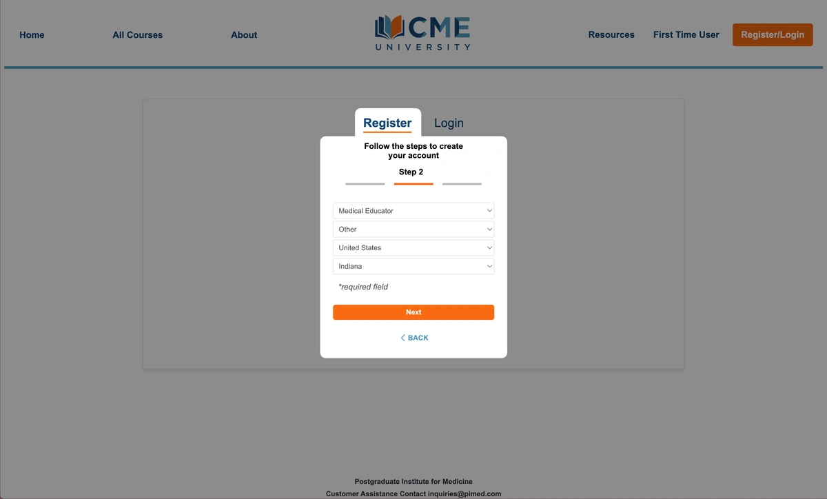 Support | CME Certificate Download 09