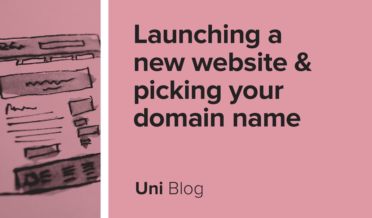 Launching A New Website Picking Your Domain Name Uniregistry Blog