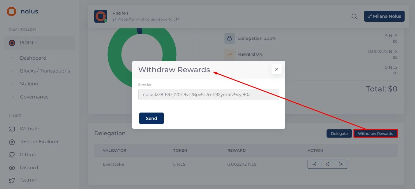 HOW TO STAKE NOLUS (NLS) VIA NOLUS APP & EXPLORER: A STEP-BY-STEP GUIDE ...