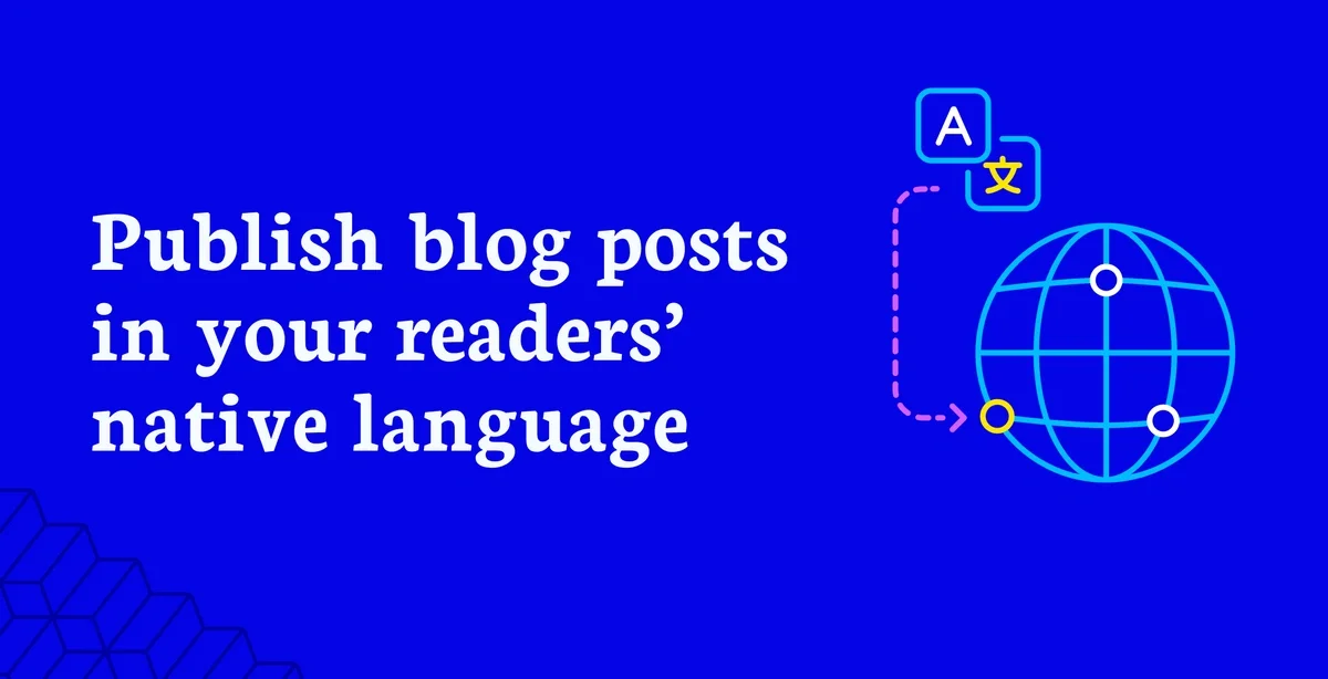 Blog header: ButterCMS' Blog Engine Enhanced Localization
