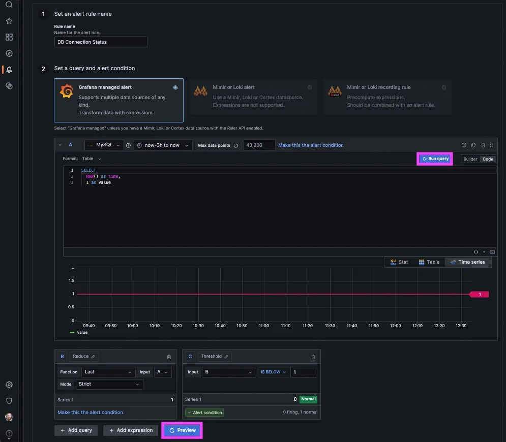 How to Monitor Database Availability with Grafana - 4