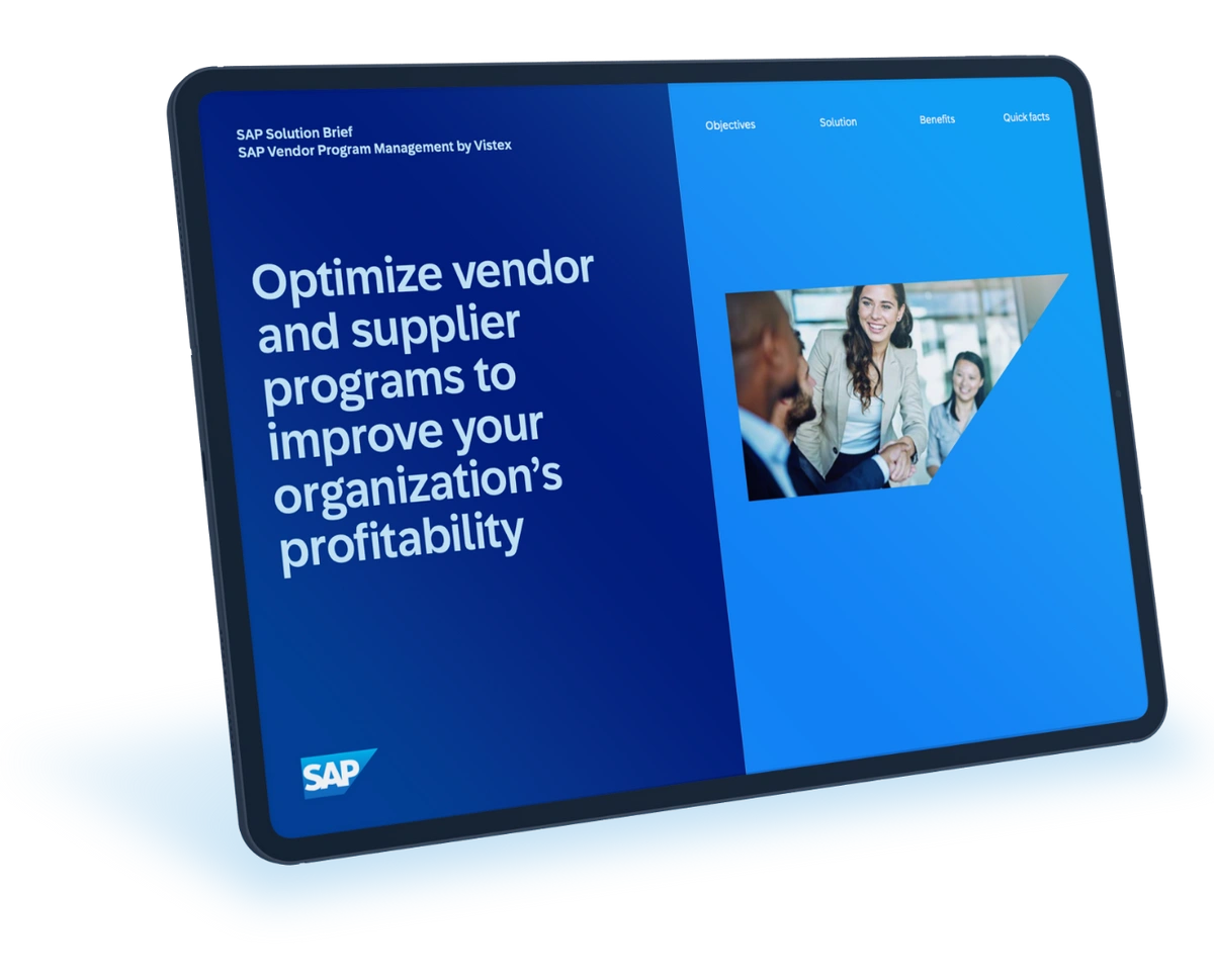 Optimize Vendor and Supplier Programs to Improve Your Organization’s Profitability