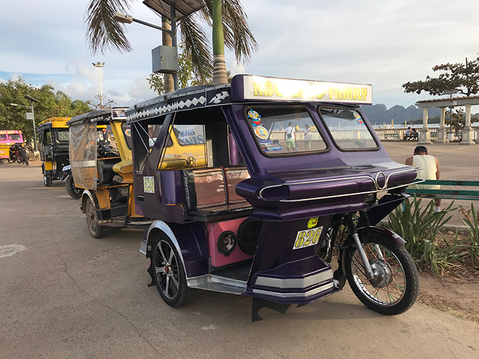 Tricycle in Coron