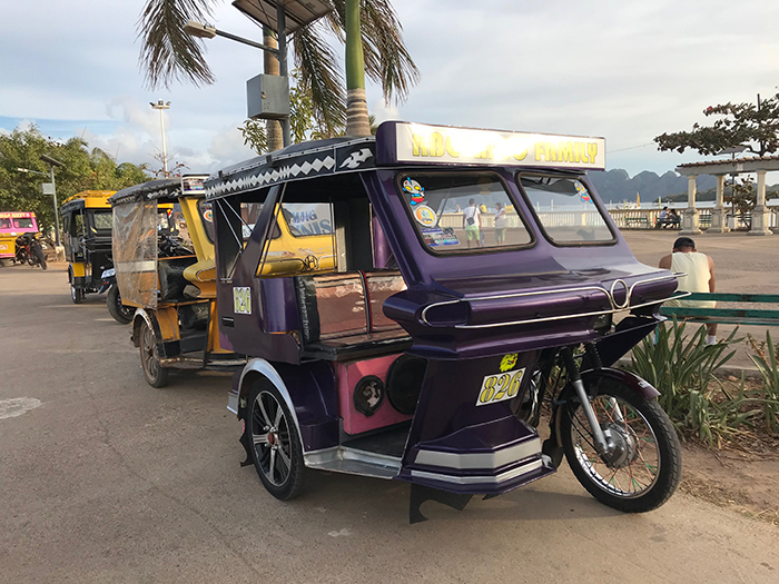 Tricycle in Coron