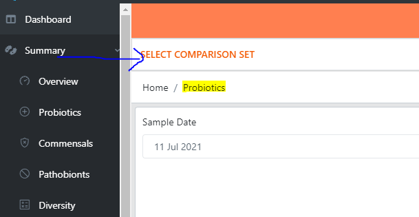 Select comparison set