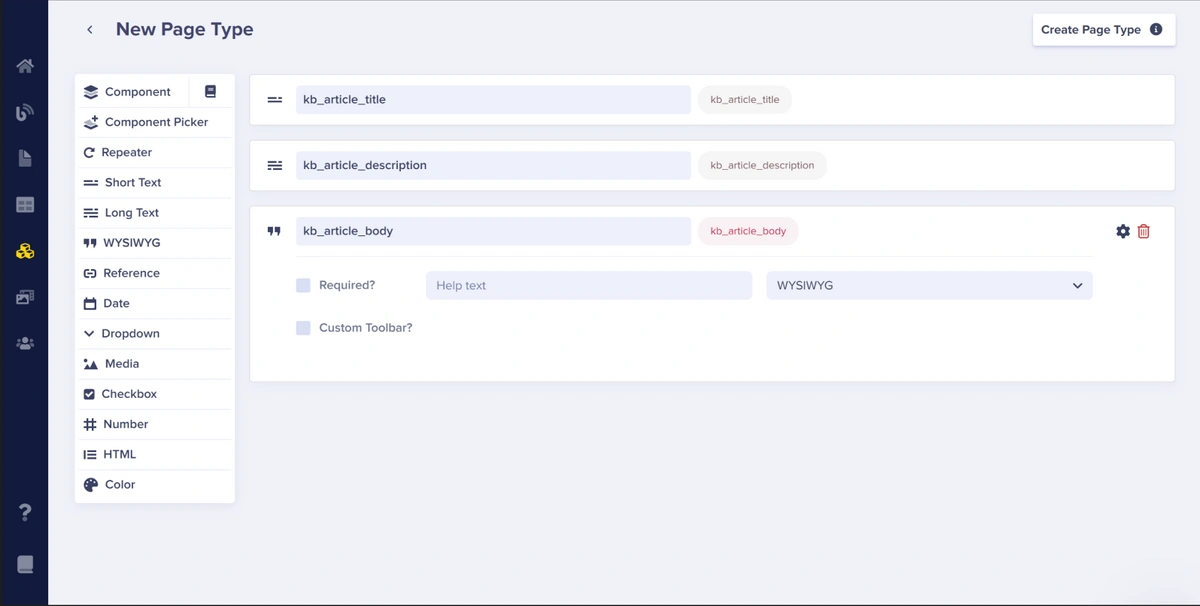 KB Article Schema