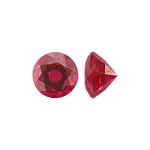 Lab Grown Ruby Stone