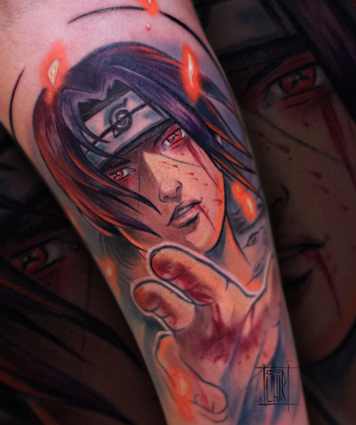 amazing naruto tattoo