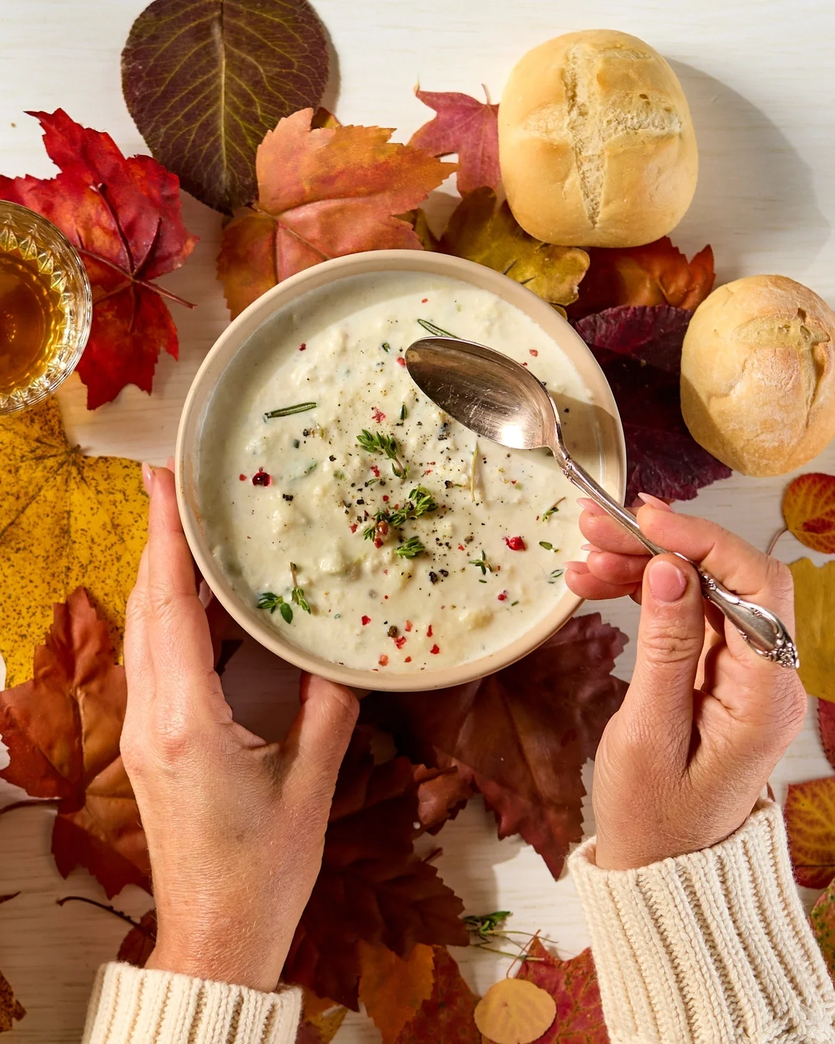Loaded Baked Potato soup option