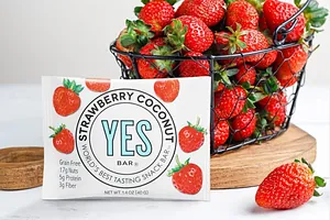 strawberry almond coconut yes bar