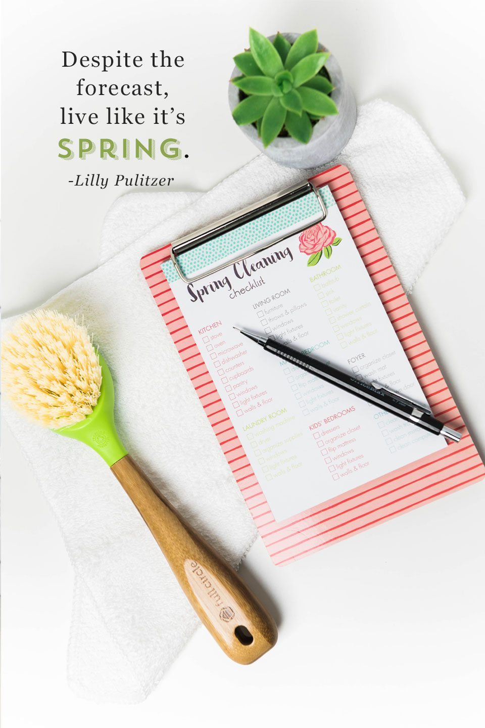 This Spring Cleaning Basket Will Inspire Your Friends To Wipe Away