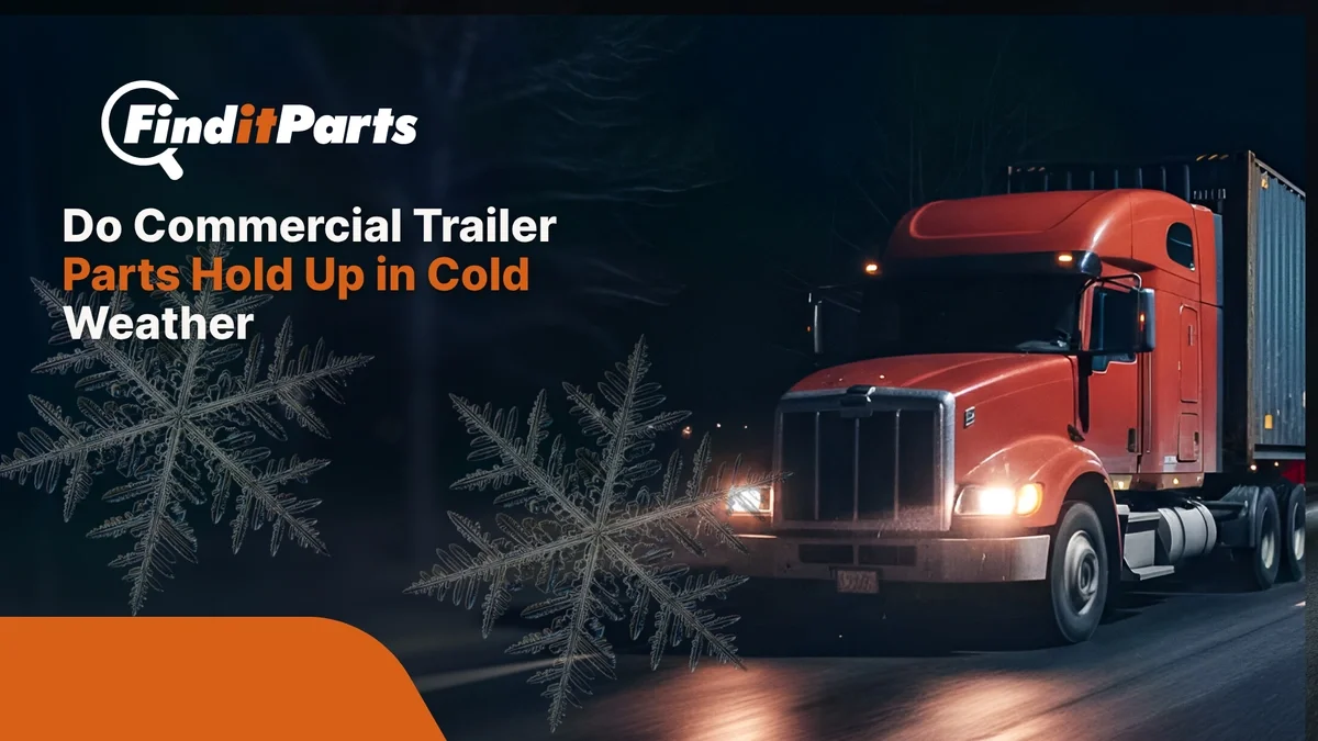 Do Commercial Trailer Parts Hold Up in Cold Weather