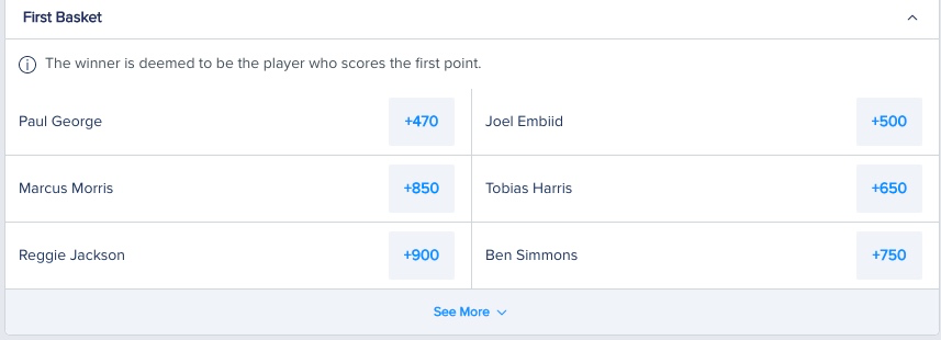 Fanduel NBA First Basket Insurance OddsJam