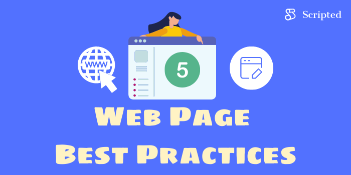 5 Web Page Best Practices