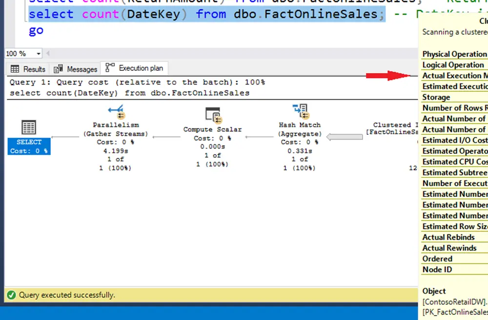 Batch Mode Processing for Row Data in SQL Server 2019