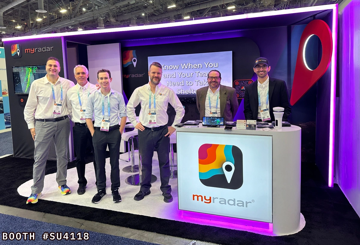 MyRadar's NAB Booth