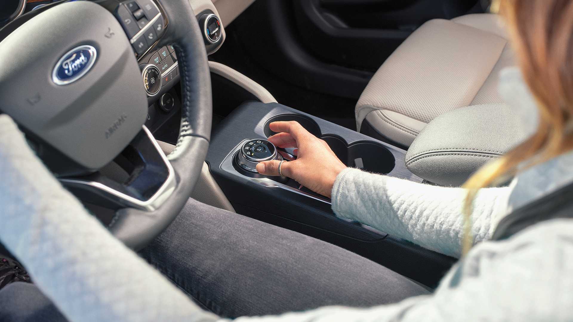 O câmbio rotativo do Ford Escape (Foto: Ford)