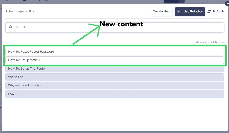 How newly published articles will appear when you need to add them as a reference