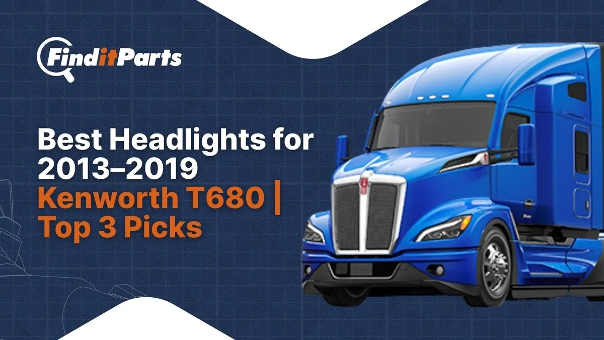 Top 3 Headlight Assemblies for 2013–2019 Kenworth T680 Trucks