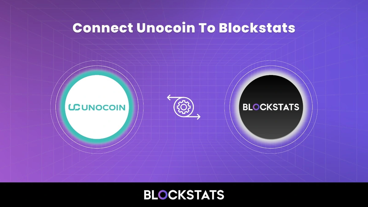 Connect Unocoin to Blockstats for Crypto Portfolio Management