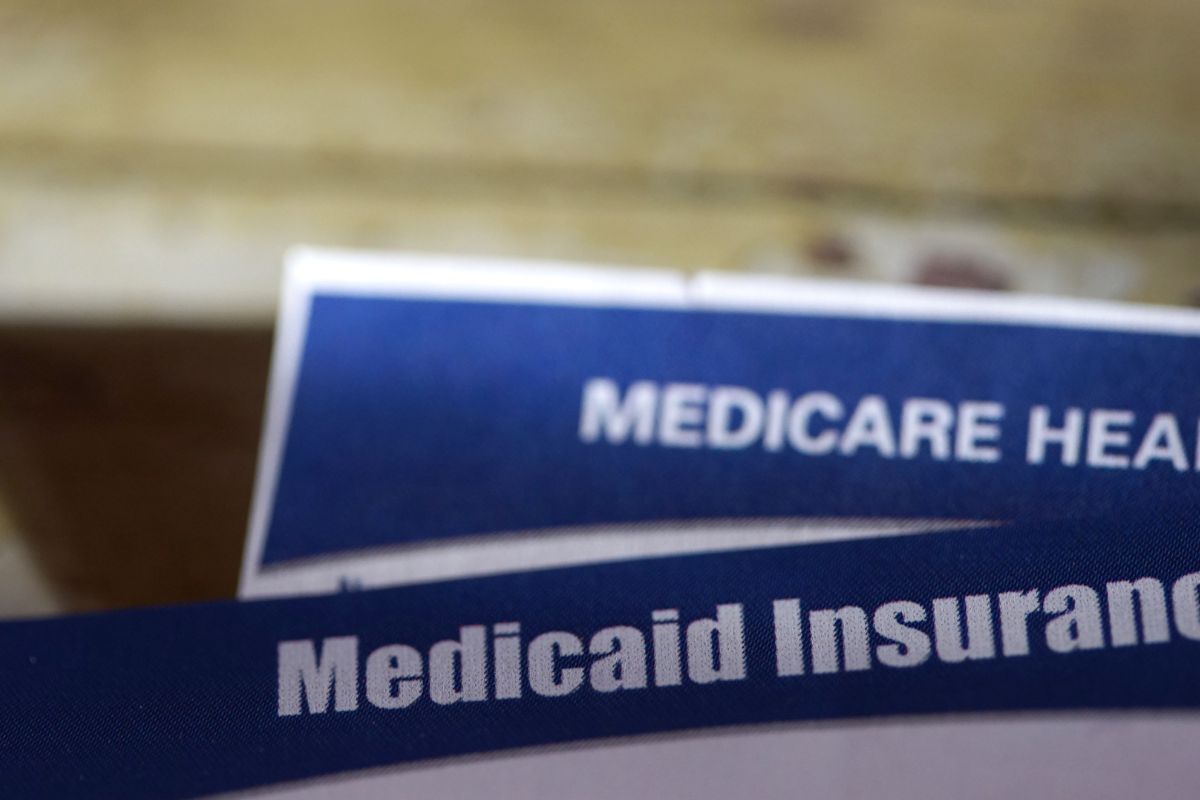 Medicare and Medicaid cards
