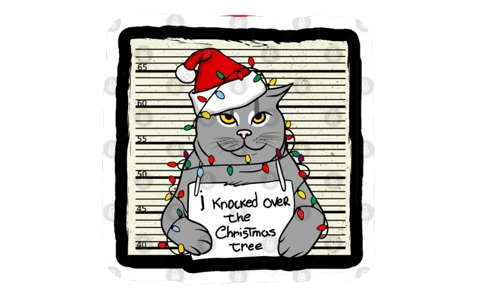 Criminal-kitty-christmas-stickers.webp