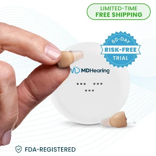 Primary MDHearing NEO: Discreet, High-Quality Hearing Aids Image