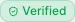 A lozenge containing the word verified.