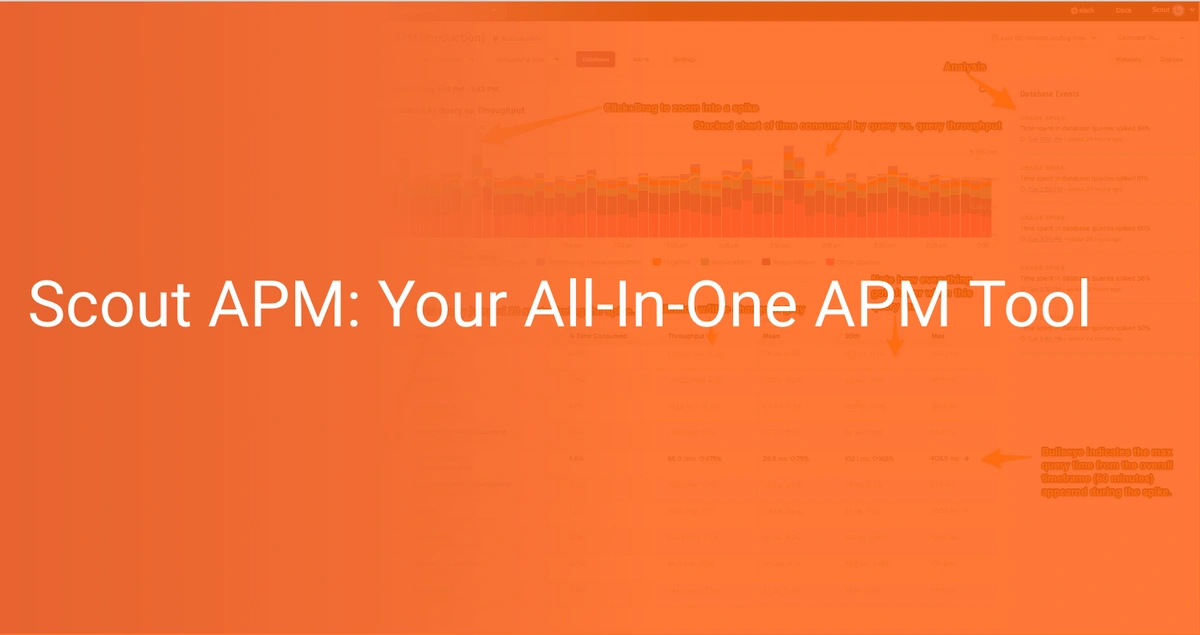 Scout APM Your All in One APM Tool Scout APM Blog