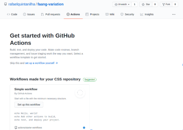 Screenshot of Github interface to schedule and edit cron jobs