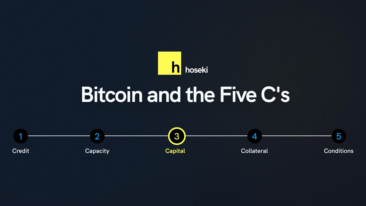 Bitcoin and the Five C's: Capital