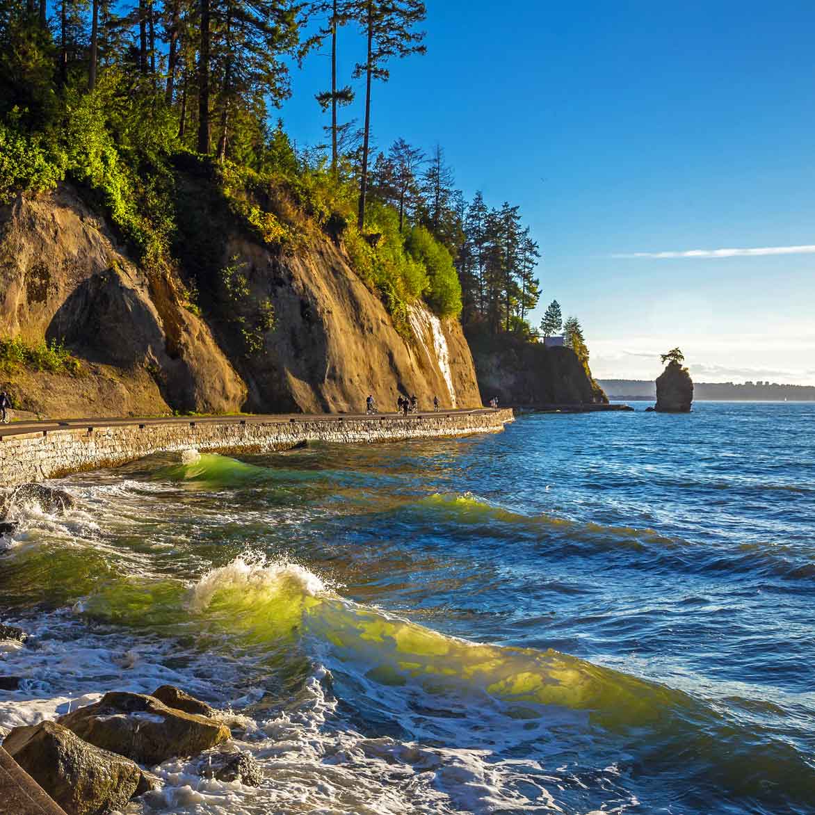  Stanley Park Seawall in Vancouver